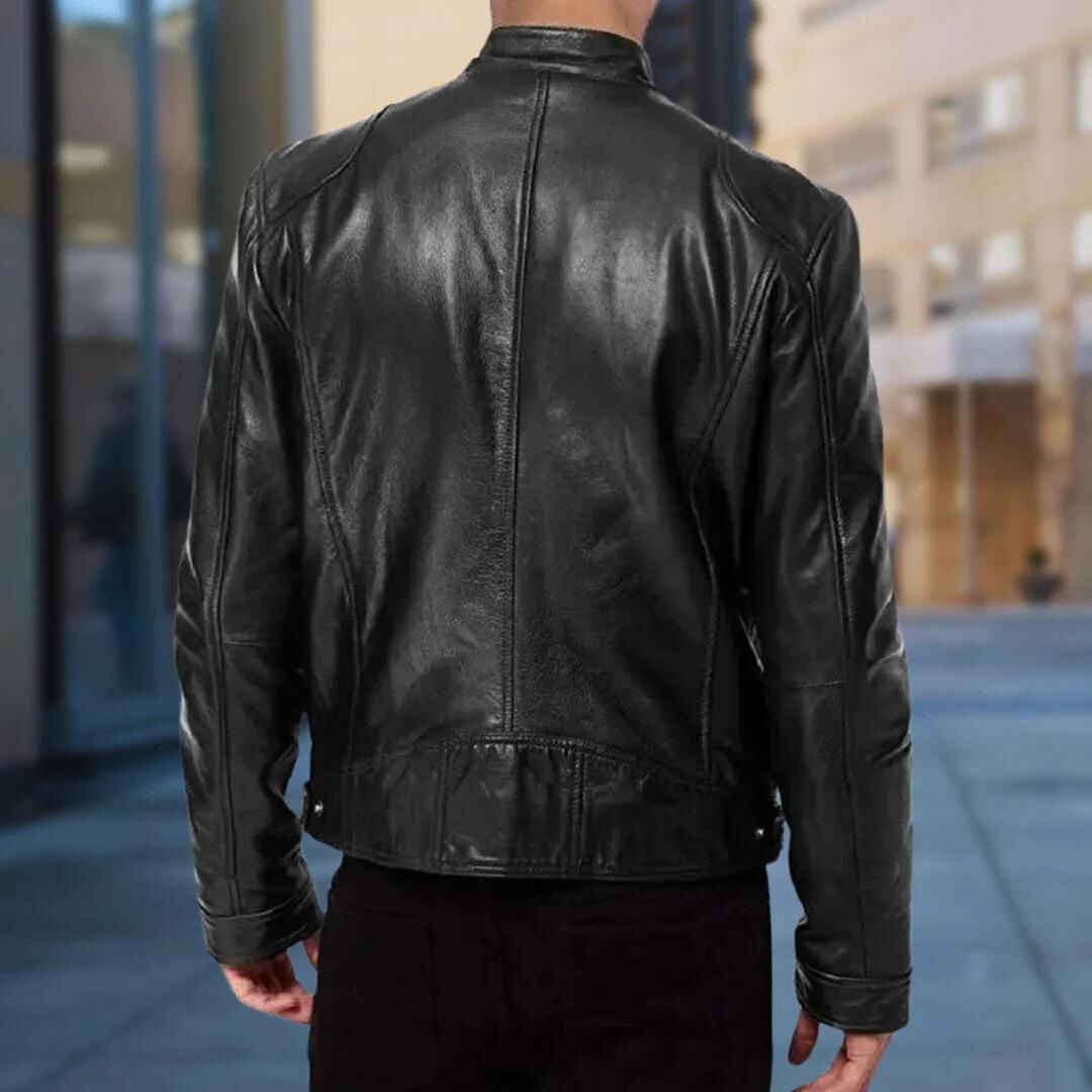 Bernardo™ | Chaqueta de cuero para hombre