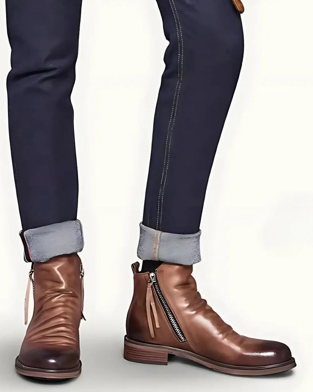 Ramon™ Botas de Cuero para Hombre