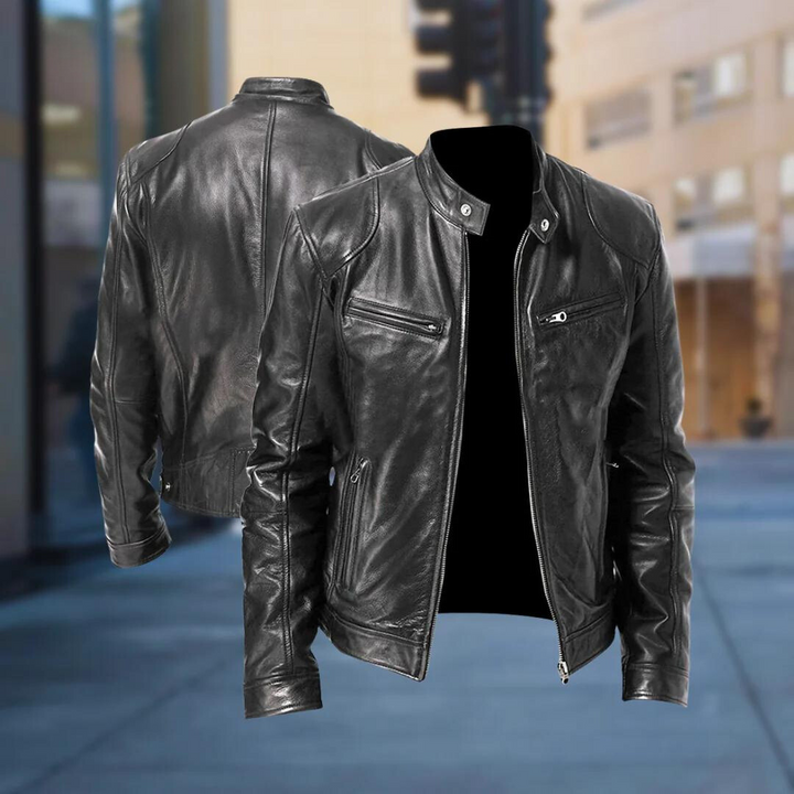 Bernardo™ | Chaqueta de cuero para hombre