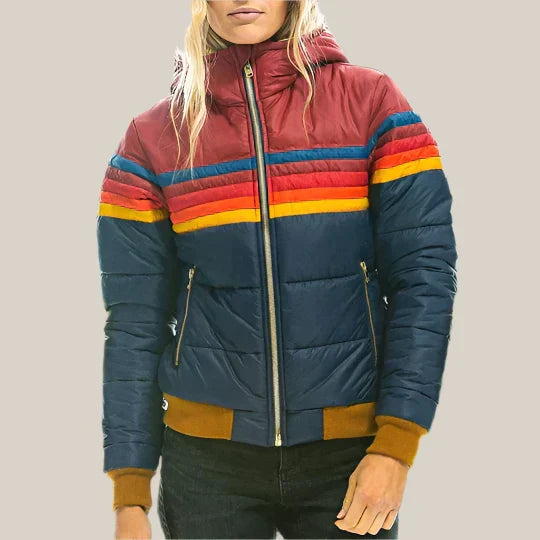 Sofie - Chaqueta Retro Puffer