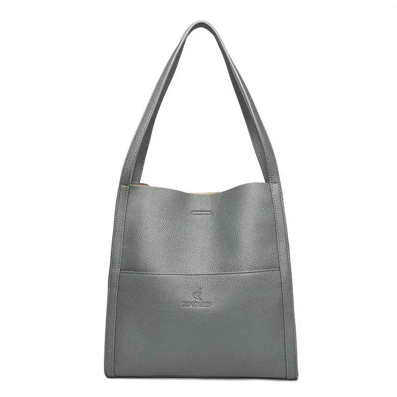 La Suave Serenidad de Grace | Bolso Tote de Diseño de Cuero