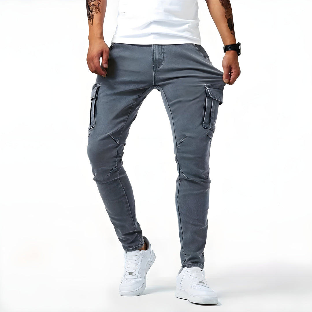 Luciano™ | Pantalones Cargo Vaqueros Flexibles