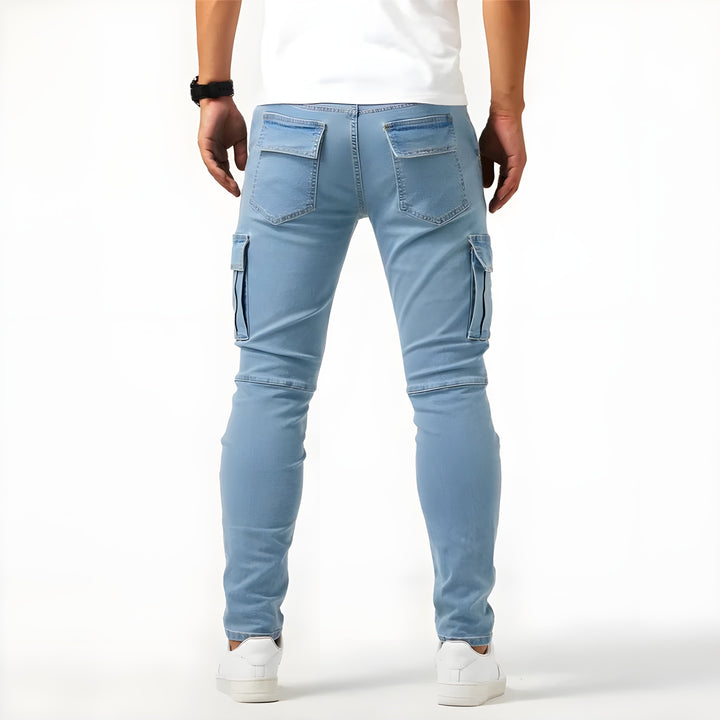 Luciano™ | Pantalones Cargo Vaqueros Flexibles